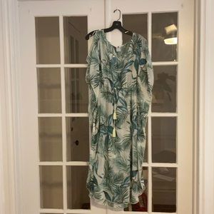 Kona Sol sheer tropical coverup